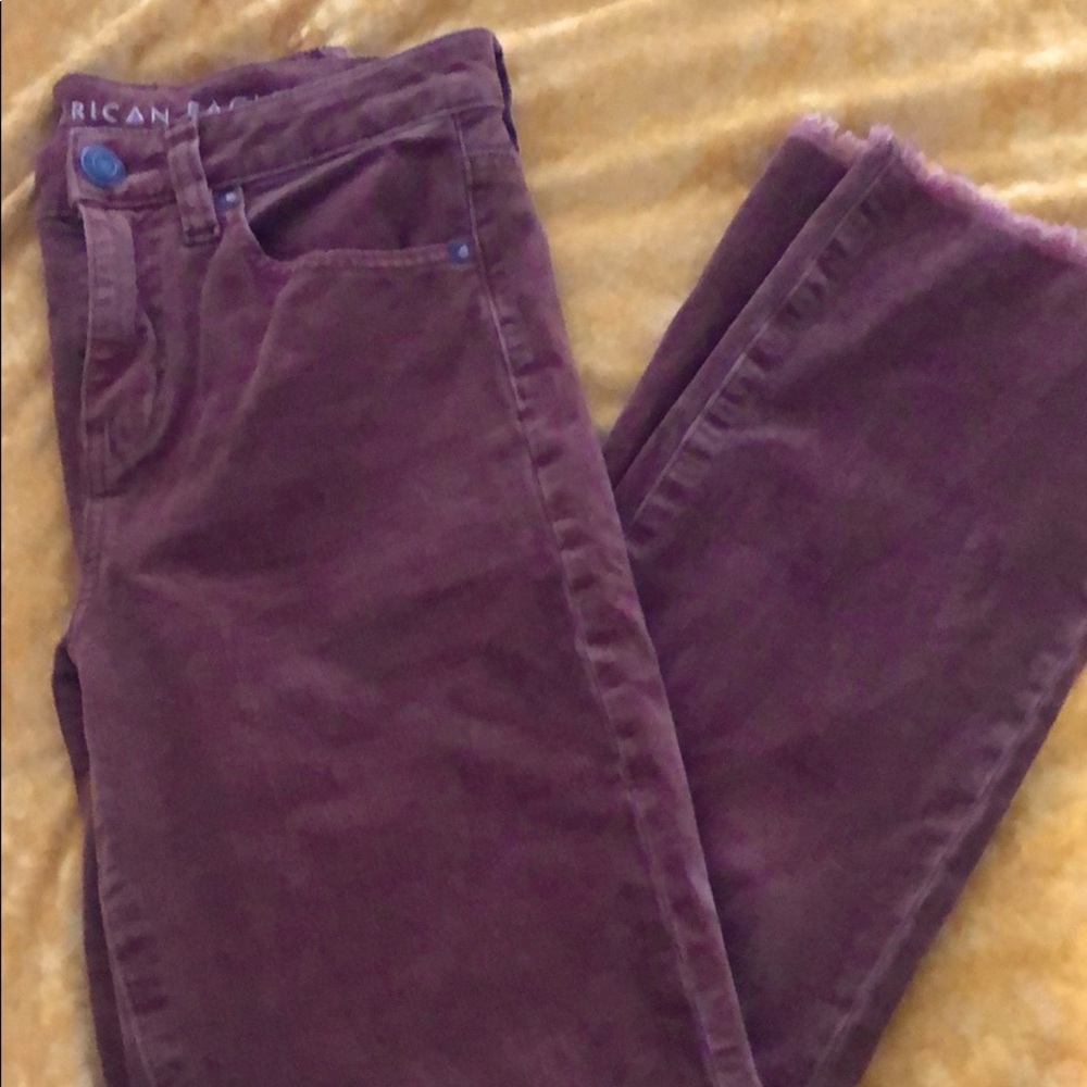 American Eagle Hi-Rise Crop Flare Pant
